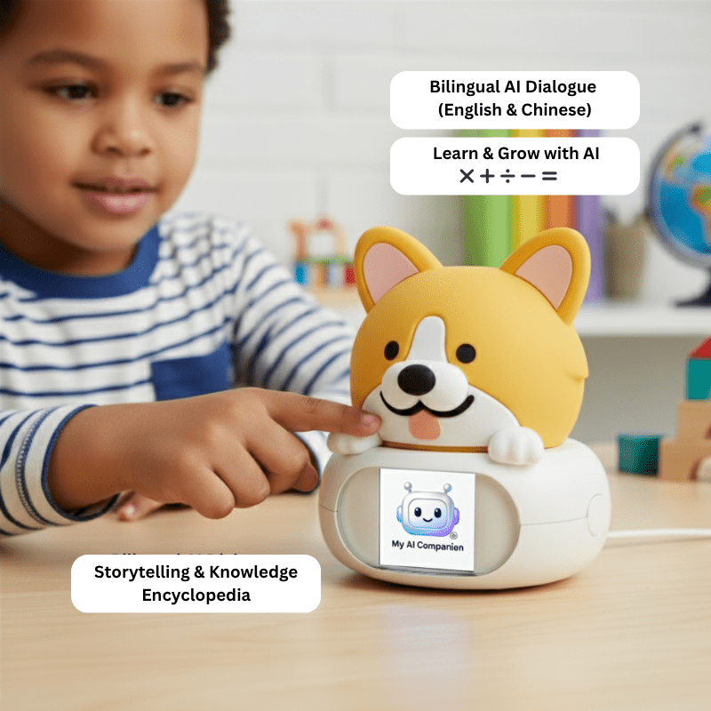AI Corgi Companion – Smart Voice Assistant for Children - My AI Companion