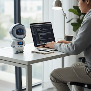 Space Cosmonaut AI Companion – DeepSeek Smart Learning Robot 🪐 - My AI Companion